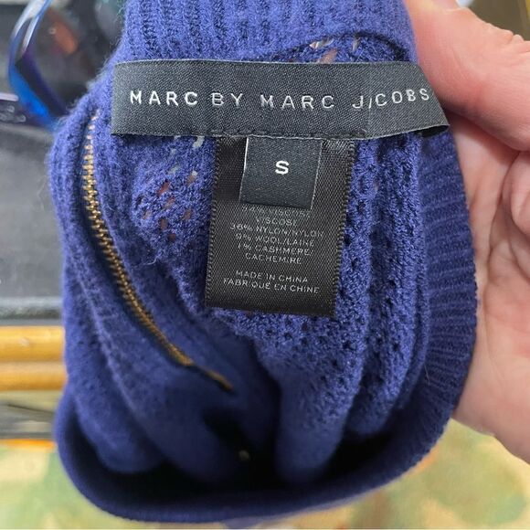 Marc by Marc Jacobs Wool/Cashmere Blend 1/4 Zip Sweater - Picture 7 of 8